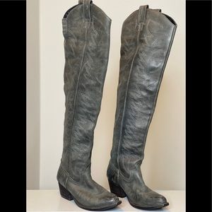 Jeffrey Campbell Free People Slither OTK Boot 8